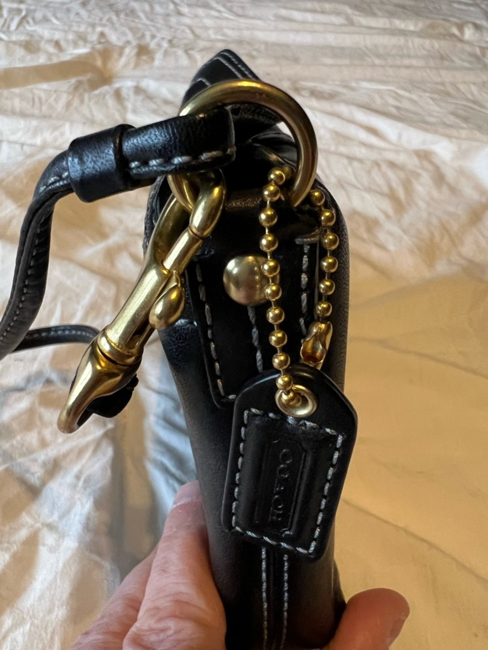 Coach Vintage Mini Turnlock Wristlet - Picture 8 of 16